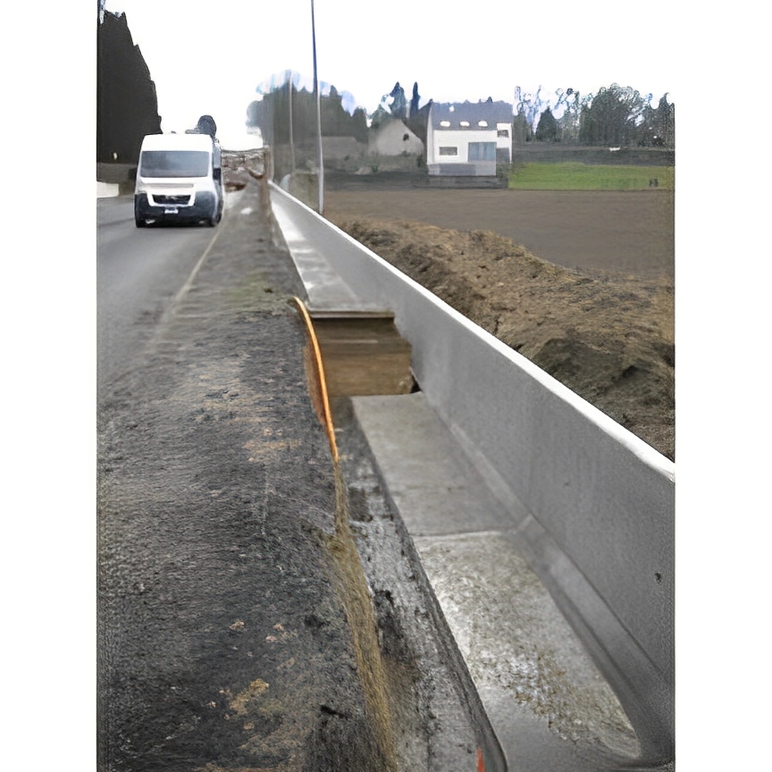 Élément de soutènement en béton de 692 kg/m²