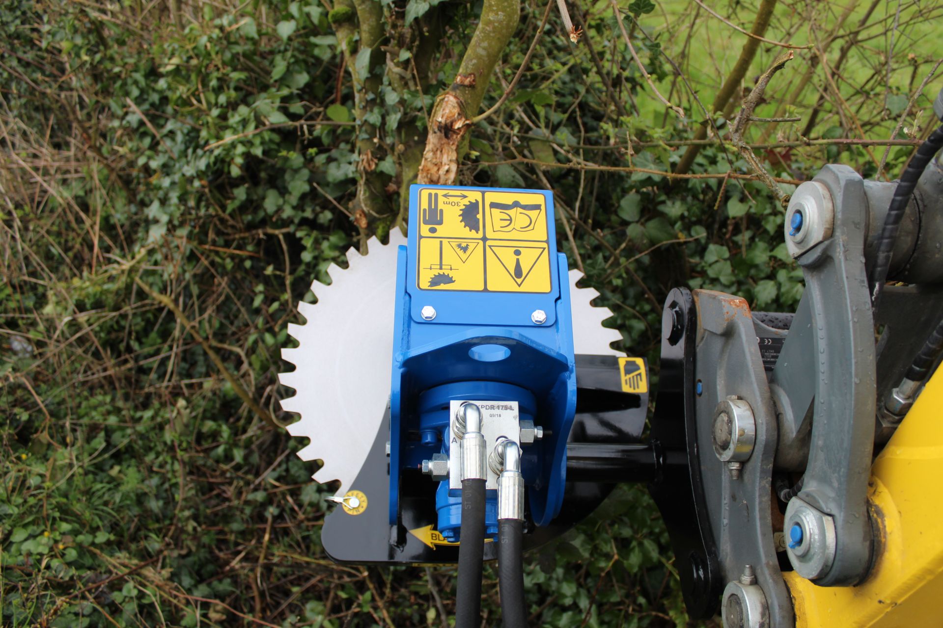 Scie circulaire d'elagage pour les pelles d'1t4 à 3,8t - hs55_5