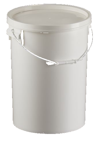 Seau plastique cylindrique en polypropylène - alimentaire - capacités 1L à 43L - homologué U.N 3L à 32L_5