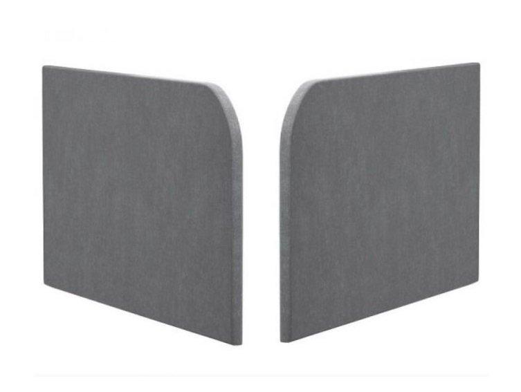 Lit escamotable industriel KEY SOFA avec canapé en tissu gris et teinte chêne - 140x200 cm_5