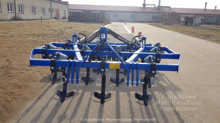 Déchaumeur à dents Landstal LST APB 300 - attelage porté arrière, largeur 3m, rouleaux et sécurité non-stop_5