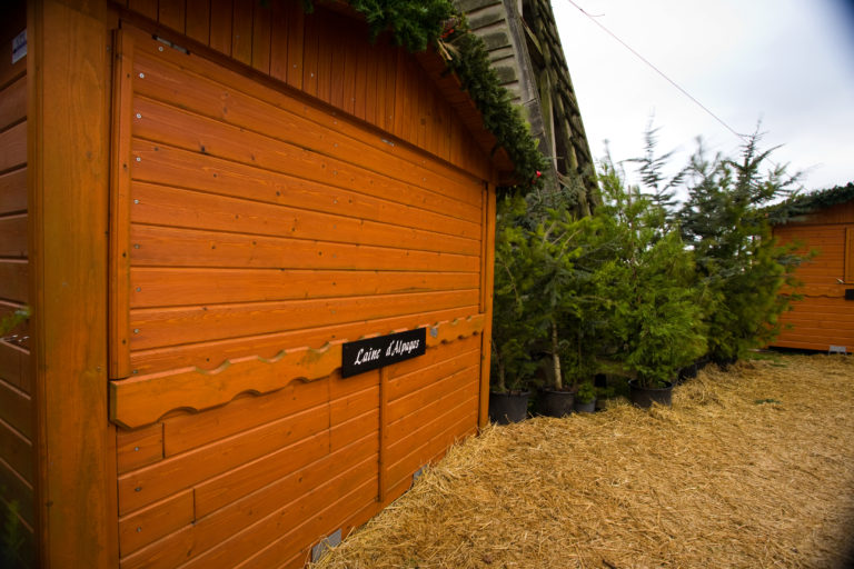 Chalet en bois pliable de 4 mètres de façade pour vos événements  d'intérieur_5