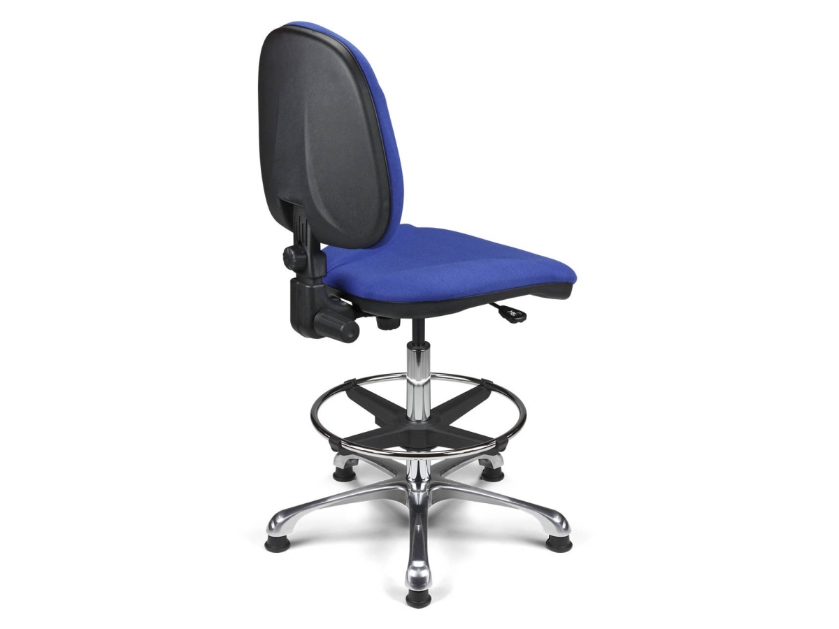 Siège technique simple et économique avec dossier réglable en hauteur et inclinaison - STAR H - Confort et stabilité, assemblé en France_5