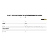 540-4110 godet d'excavation à usage normal - caterpillar finance france - 1800 mm (71 in) - capacité 2.36 m³_5