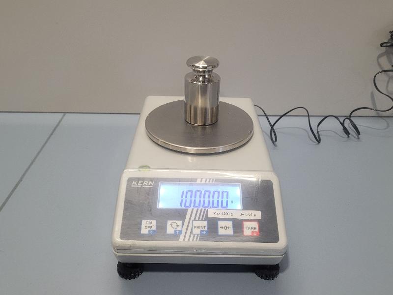 Poids d'étalonnage ZWIEBEL 1kg classe F2 INOX_5