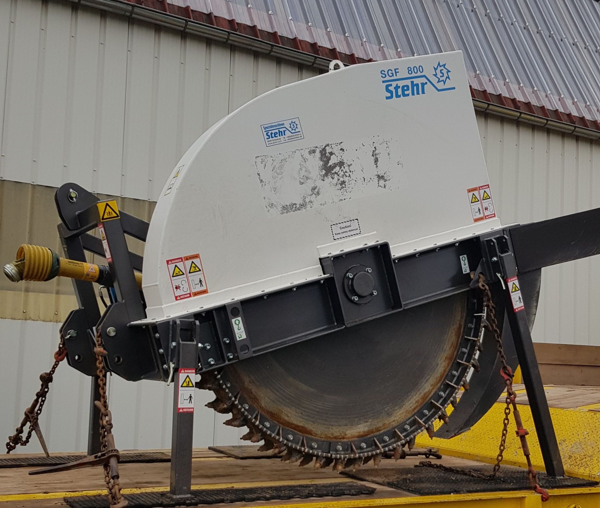 Trancheuse de sol - SGF 1300 STEHR_5