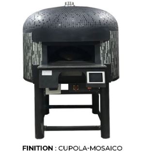 Four pizza à bois, rotatif avec commandes touch screen - napoli touch_5