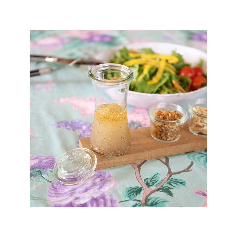 Bocaux en verre WECK bobine 110 ml Ø 40mm avec couvercle et joints - WN000029_5