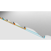 Lame de scie à ruban optimale en carbure Bahco - 3860 Unset Carbide TMC - Sur mesure_5