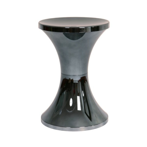 TamTam Chrome - tabouret en résine chromé - Stamp_5