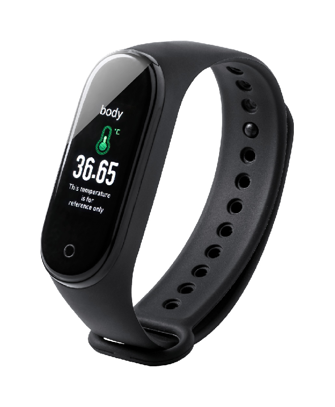 Montre smart Bluetooth avec thermomètre, écran cardiofréquencemètre et écran TFT 0,96 pouce_5