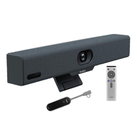 Barre de visioconférence - YEALINK A10 - caméra e-PTZ UHD 4K avec suivi intelligent et 8 microphones intégrés_5