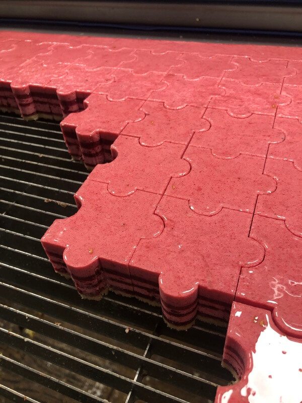 Machine de découpe à jet d'eau alimentaire - Formes diverses - Pâtisseries, fruits, légumes, poissons_5