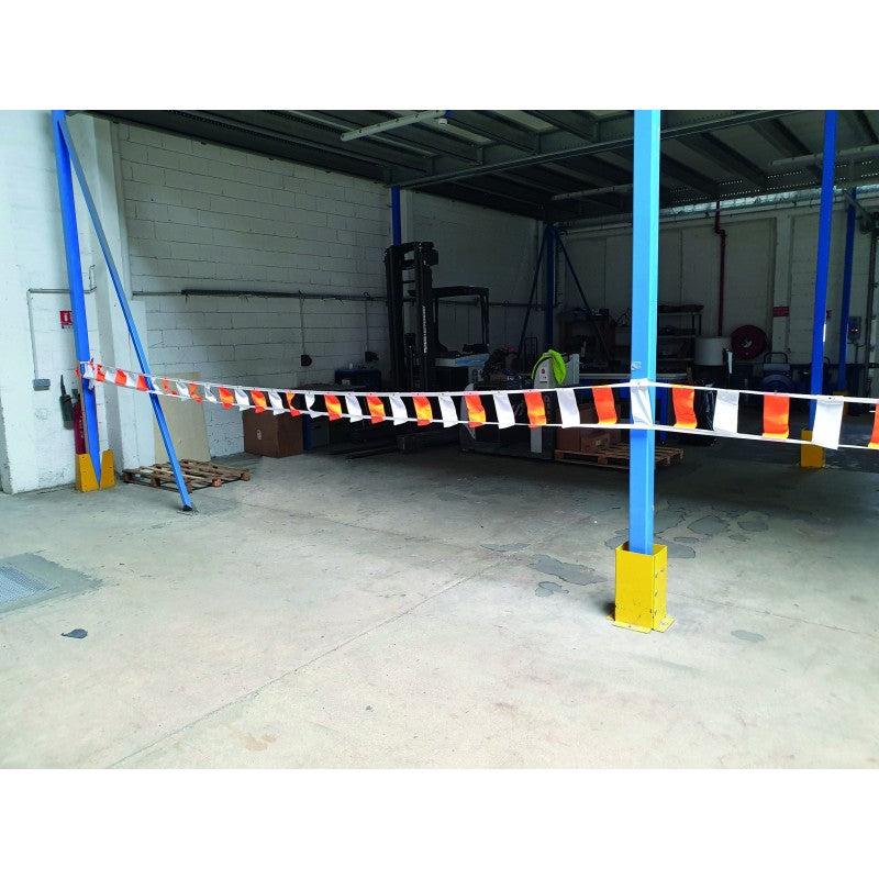 Bandeau de signalisation en tissu - Orange_5