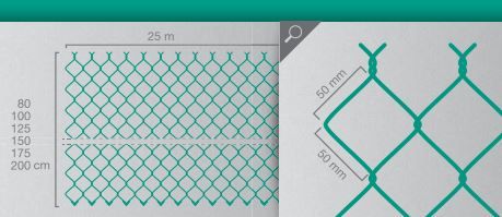 Replax - clôture grillagée cavatorta - rouleaux de 25 m avec capuchons de protection_5