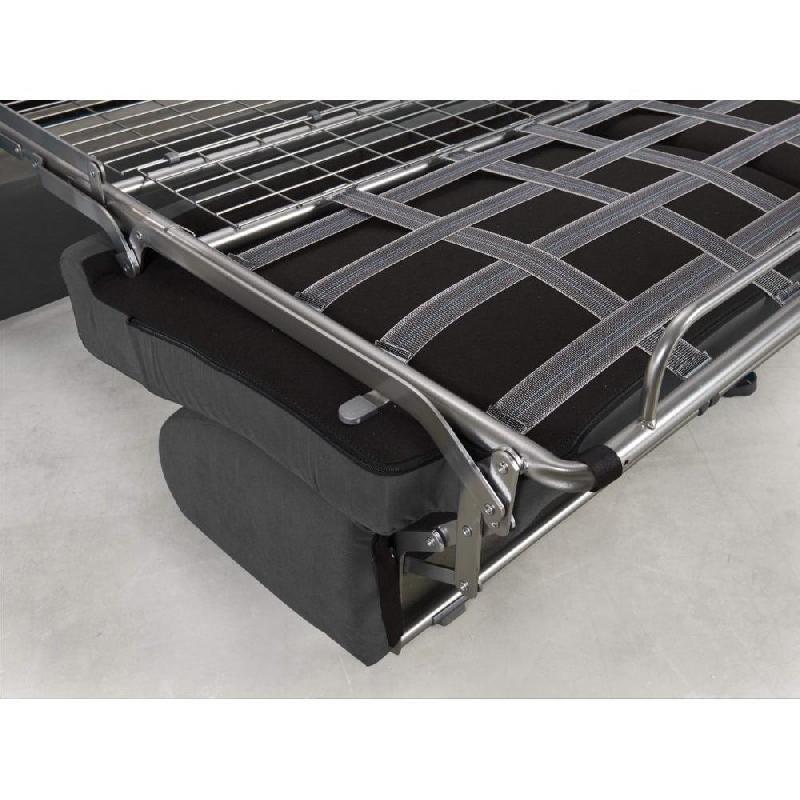 Canapé convertible Night Express 120 cm - Matelas 14 cm en mousse polyuréthane - Gris Graphite_5