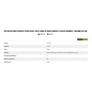 Godet d'excavation à usage normal avec lame de nivellement - caterpillar finance france - 1 000 mm (39,4 in) - capacité 0.76 m³_5