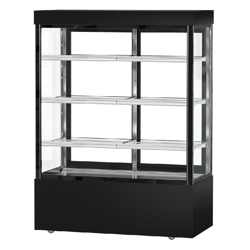 Vitrine réfrigérée pour pâtisserie MADRID - 1500 mm - 3 étagères - Noir_5