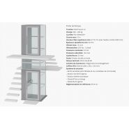Domoflex Indoor - ascenseur à gaine - Arealift - intérieur - course max 10 m - structure aluminium légère et élégante_5