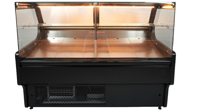 Vitrine réfrigérée de comptoir avec service-arrière 158 x 94 cm + 2 réserves réfrigérées_5