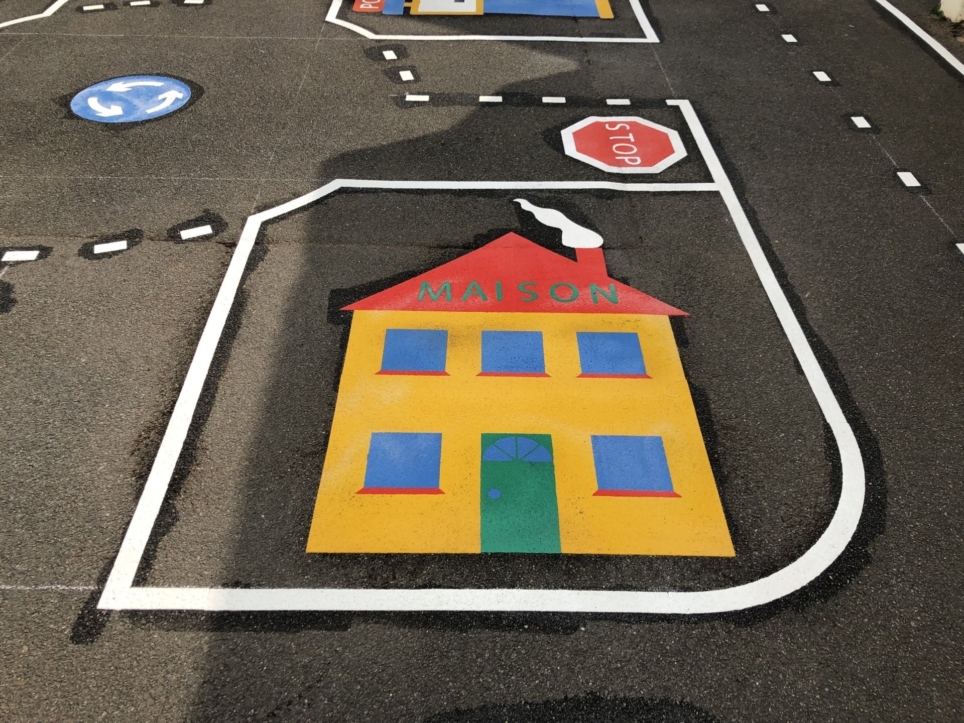 Jeux thermocollés - Pack complet circulation 8mx8m - Référence BTJTR8_5