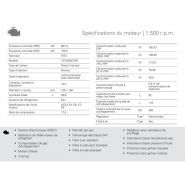 Générateur triphasé 825 kVA avec châssis en acier robuste