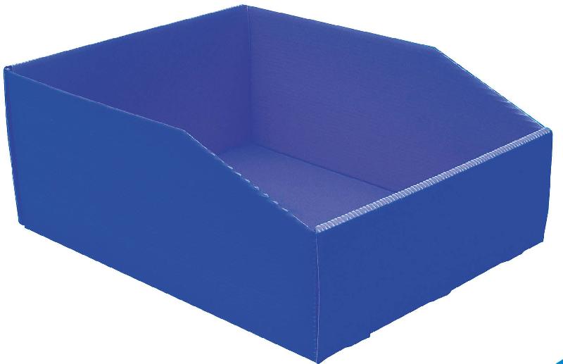 Bac à bec plastique alvéolaire bleu - 761514 – 380 x 180 x 105 cm_5