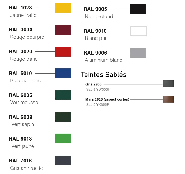 Barrière pivotante renforcée acier_5