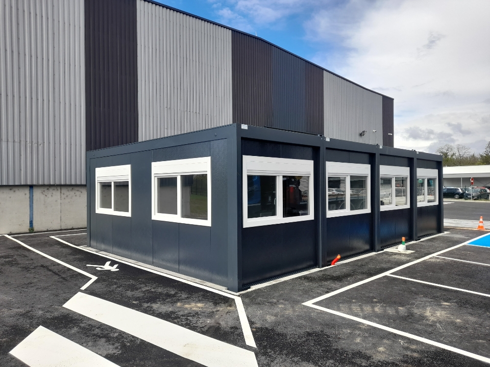 Construction  modulaire  robuste et confortable, déplaçable et réutilisable pour cabine d'atelier - MODULO SOLUTIONS_5