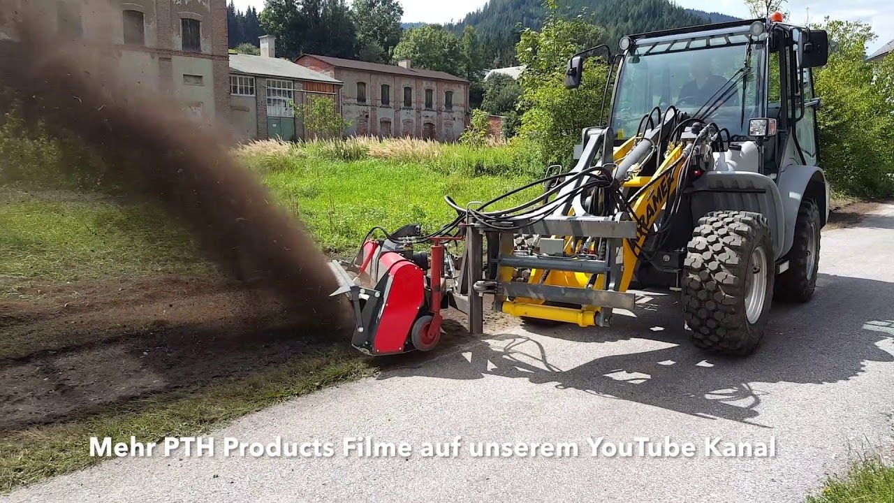 Fraiseuse  d'accotement idéale pour la rénovation et l'entretien de tous types d'accotements routiers - PTH PRODUCTS_5