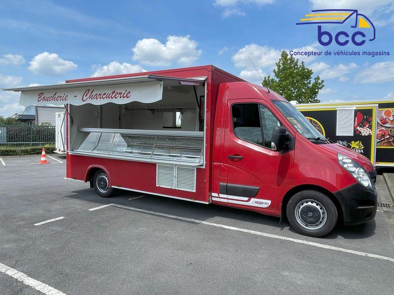 Camion tournée boucherie Renault Master 3m80 - Compact, autonome, équipé - 1148_5