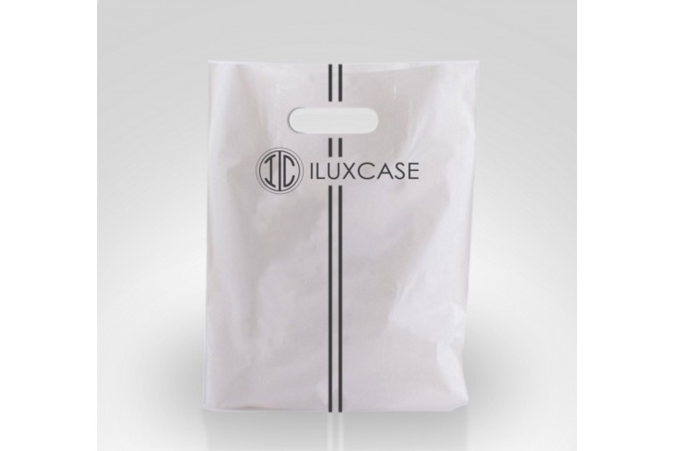 Sac plastique personnalisable sur-mesure - Poignées bretelle ou découpées - PE vierge ou recyclé - Minimum 50 microns_5