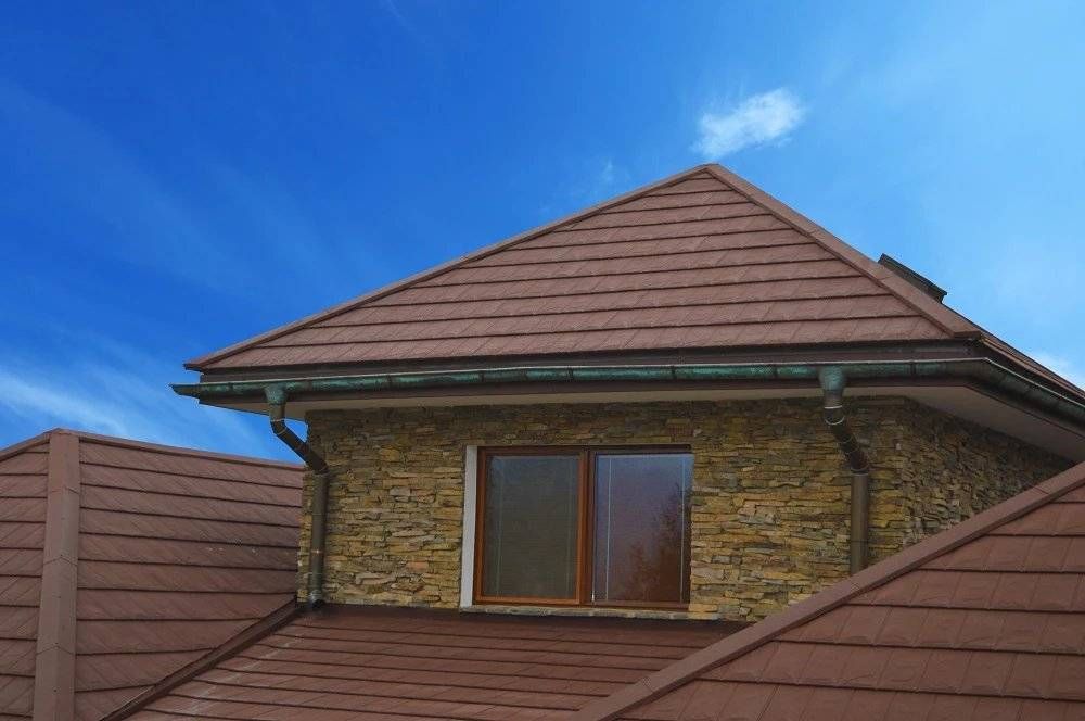 Panneaux d'ardoises métalliques - Revêtement thermolaqué ou pierre naturelle - METROTILE® interlock iSLATE_6