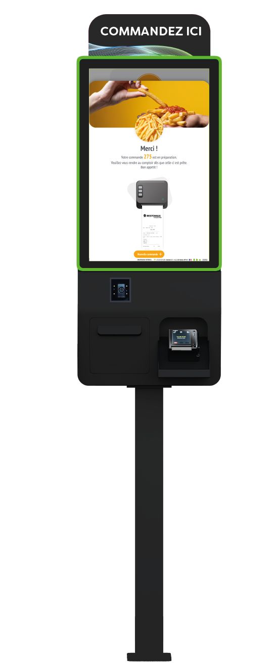 Logiciel de Borne de commande Restomax à partir de 79 euros h.t / mois_5