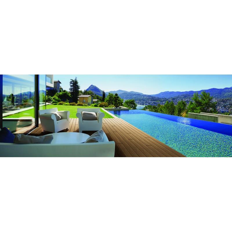 Pack 1 m² - Lames de terrasse composite coextrudé Supra avec accessoires (4 coloris) - 3600 x 145 x 23 mm - Coloris Ambre_5