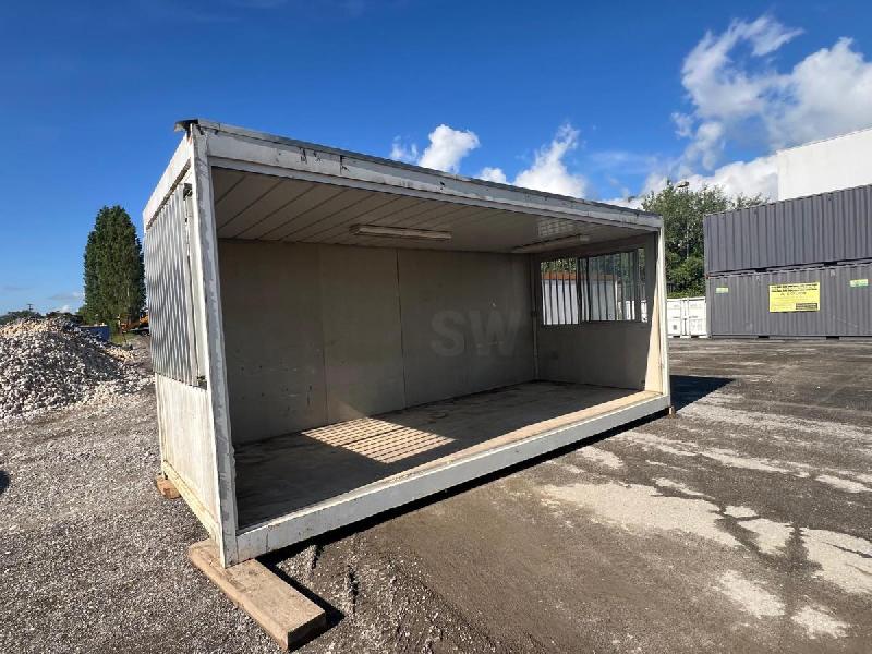 Bungalow cabane de chantier double 6x4,9m_5