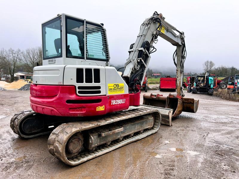 Takeuchi TB280FR pelle à chenille 8T_5