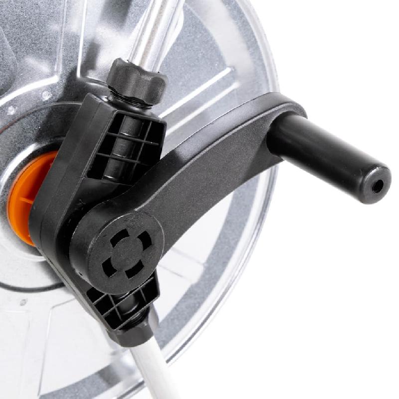 Vidaxl chariot pour enrouleur de tuyau de 50 m 1/2