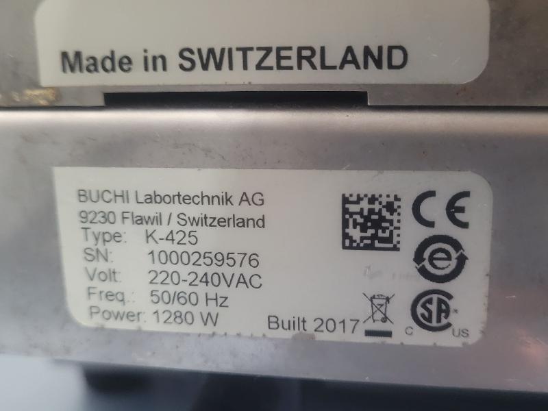 BUCHI speeddigester bloc de minéralisation K-425 + Scrubber K-415_5