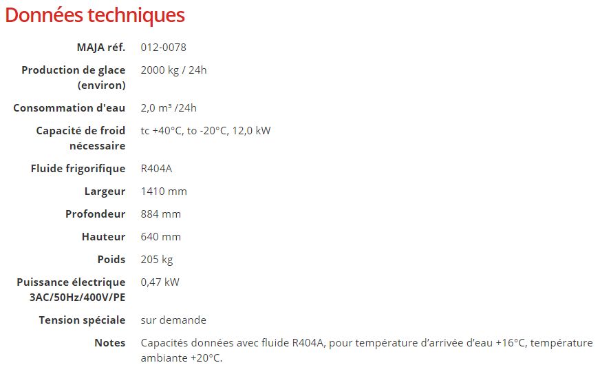Équipement de réfrigération conçu pour conditions marines exigeantes