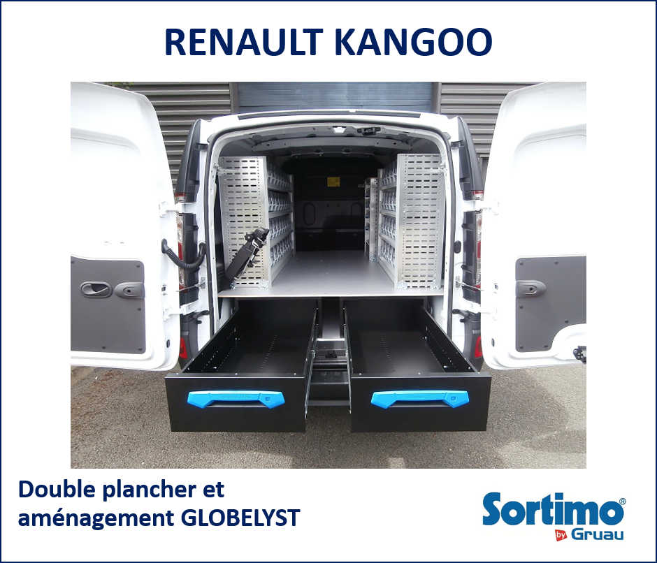 Équipement intérieur sur mesure pour Renault Kangoo
