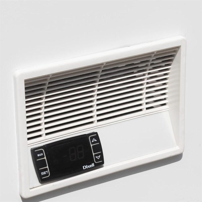 Congélateur coffre avec couvercle inox Série G 378L GP897 Polar_5