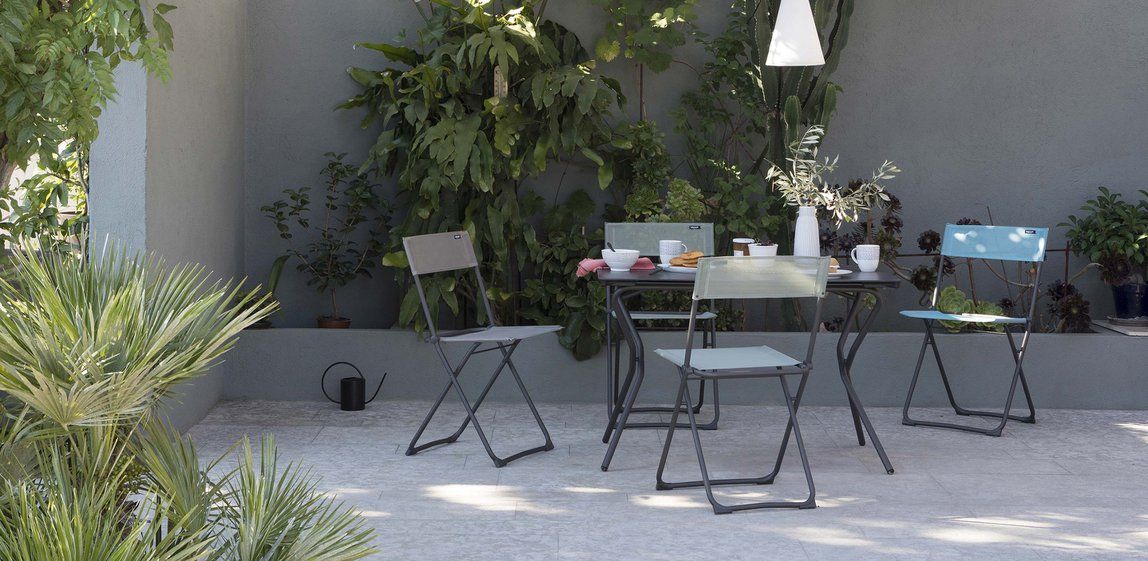 Chaise pliante LFM2600_8557 - Lafuma - en tube acier laqué avec toile Batyline® Iso Moss - compacte et résistante_5