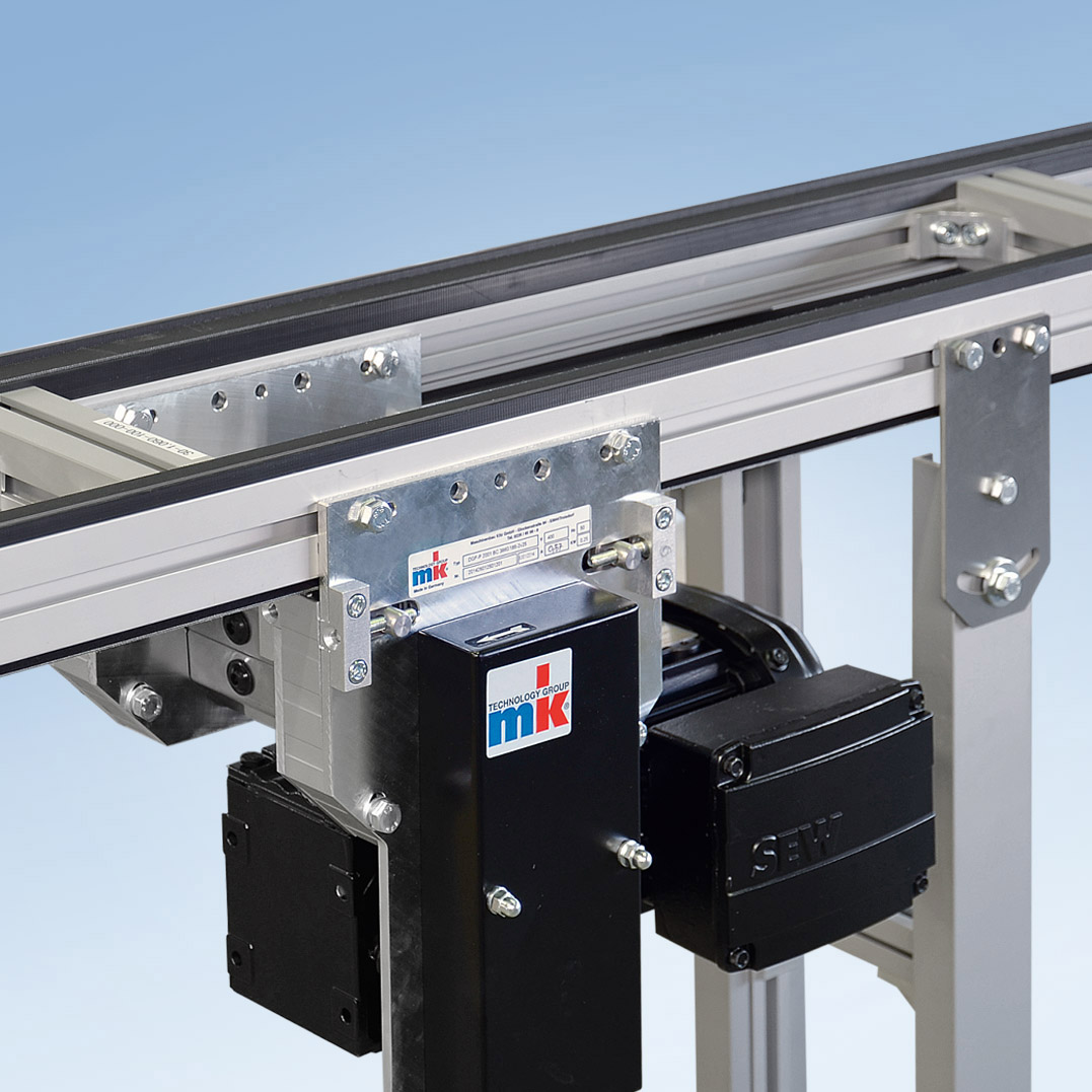 Convoyeur à double bande DGF-P 2001 - système de transport flexible et compact pour porte-pièces - mk Technology Group_5