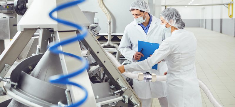 Tuyau de qualité alimentaire avec revêtement intérieur innovant pour une production plus rapide, plus hygiénique et plus sûre - Master-PUR DualFlow 1.6 Food A_5