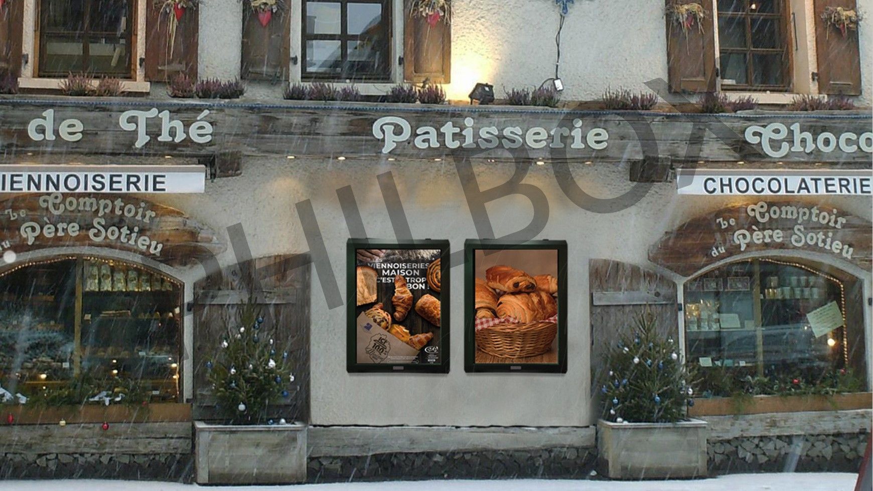 Caisson de protection pour ecran plat étanche antivandale livraison 48h_5