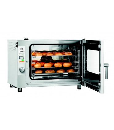 Four mixte à vapeur professionnel puissant, avec 99 programmes de cuisson - silversteam p-5111d réf. 117761 bartscher_5