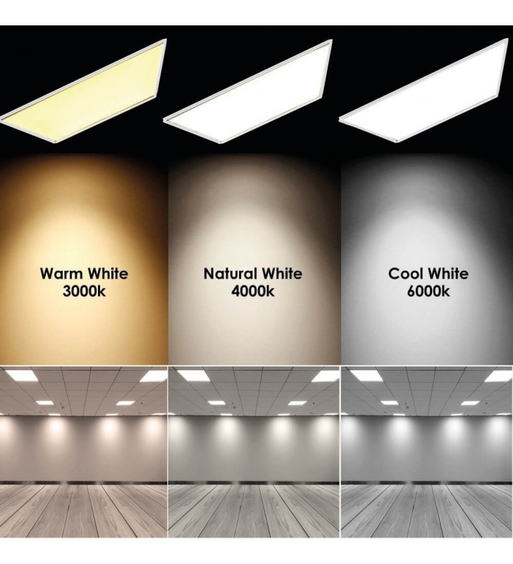 Dalle LED 600x600 44W - Driver Philips - Réf BACPH444K - Finition élégante et lumière uniforme_5