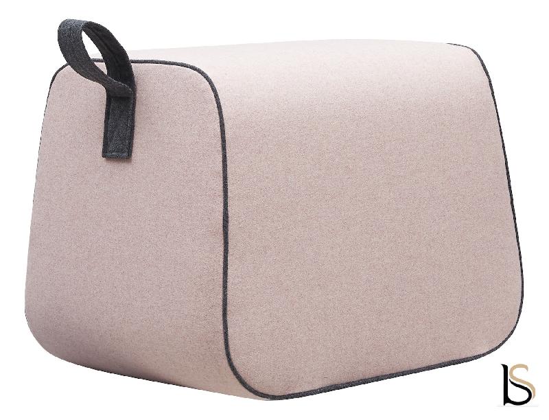 Pouf NECTOR - Softline - Feld marron 849_5