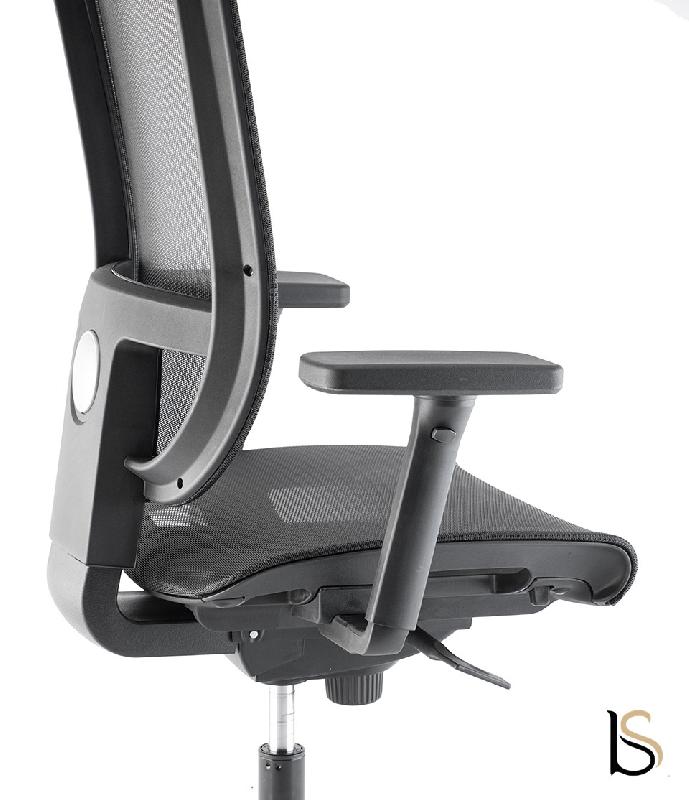 Siège ergonomique en résille Tertio - Sokoa - Oui, Réglable 3D, Sol dur_5